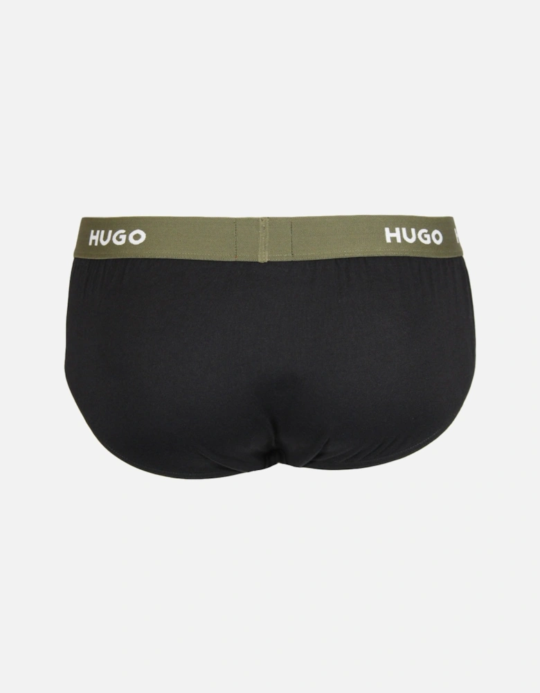 3-Pack Briefs, Black