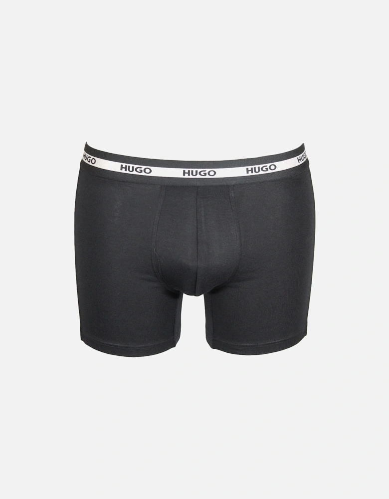 3-Pack Boxer Briefs, Black/Red