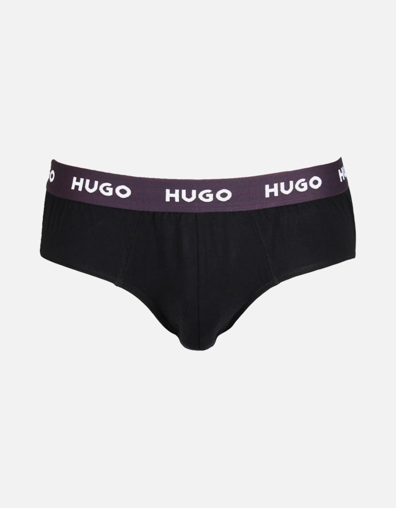 3-Pack Briefs, Black