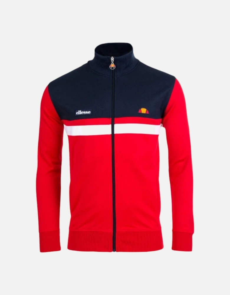 ELLESSE TRANSIMENO 2 SHW04349 Mens Track Top Sweats Pullover Training Red Jumper