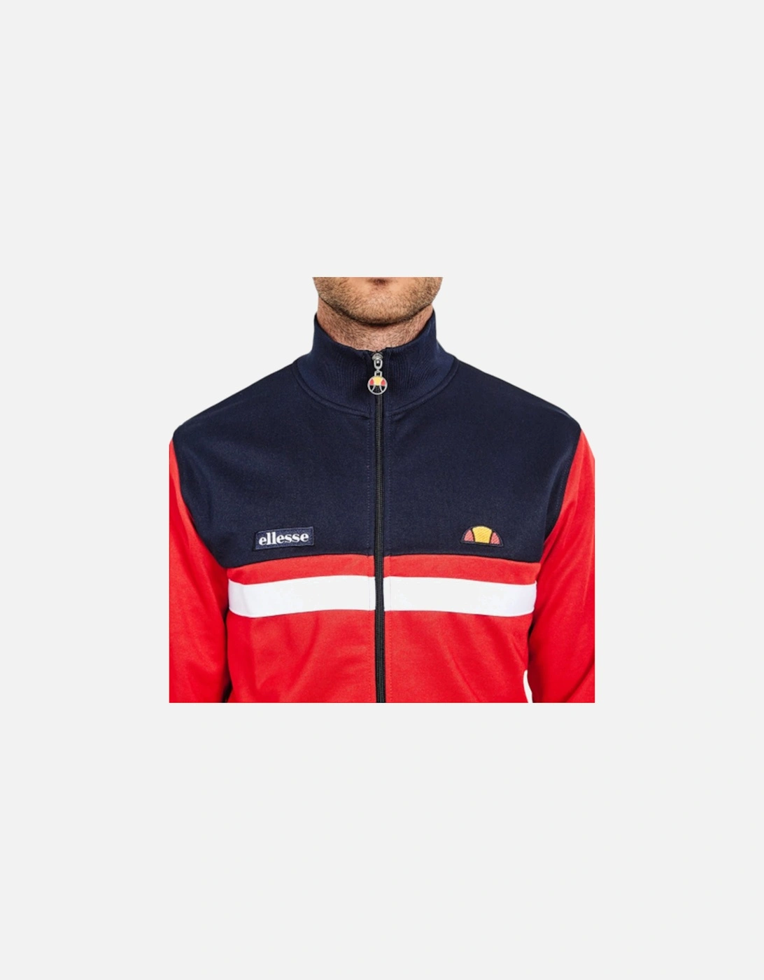 ELLESSE TRANSIMENO 2 SHW04349 Mens Track Top Sweats Pullover Training Red Jumper
