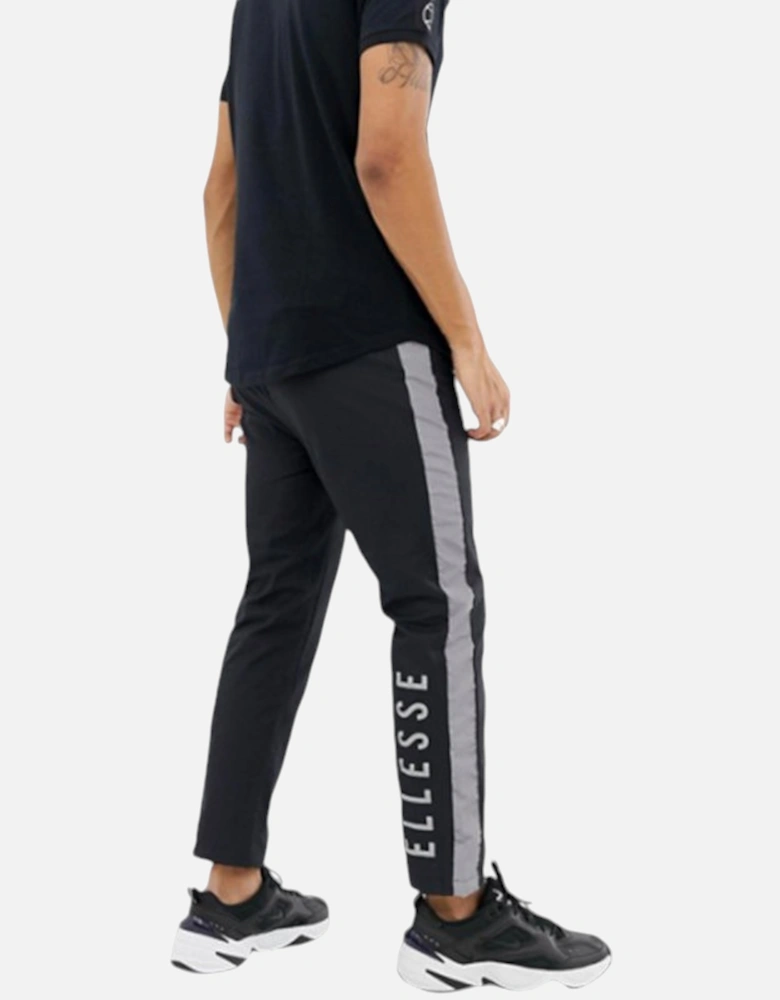 NARDO SWEAT SAS05914 Mens Tracksuits Bottom Gym Stripe Black Joggers M