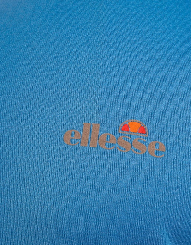 ELLESSE BECKETI Mens T Shirts Crew Neck Short Sleeve Casual Summer Blue Gym Top