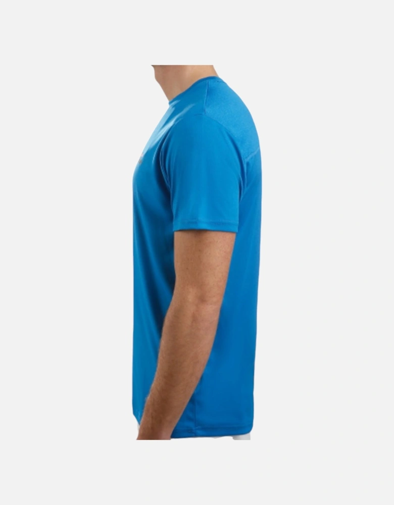 ELLESSE BECKETI Mens T Shirts Crew Neck Short Sleeve Casual Summer Blue Gym Top