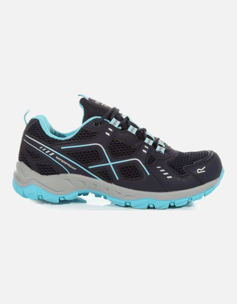 Womens Vendeavour Waterproof Lace Up Walking Shoes