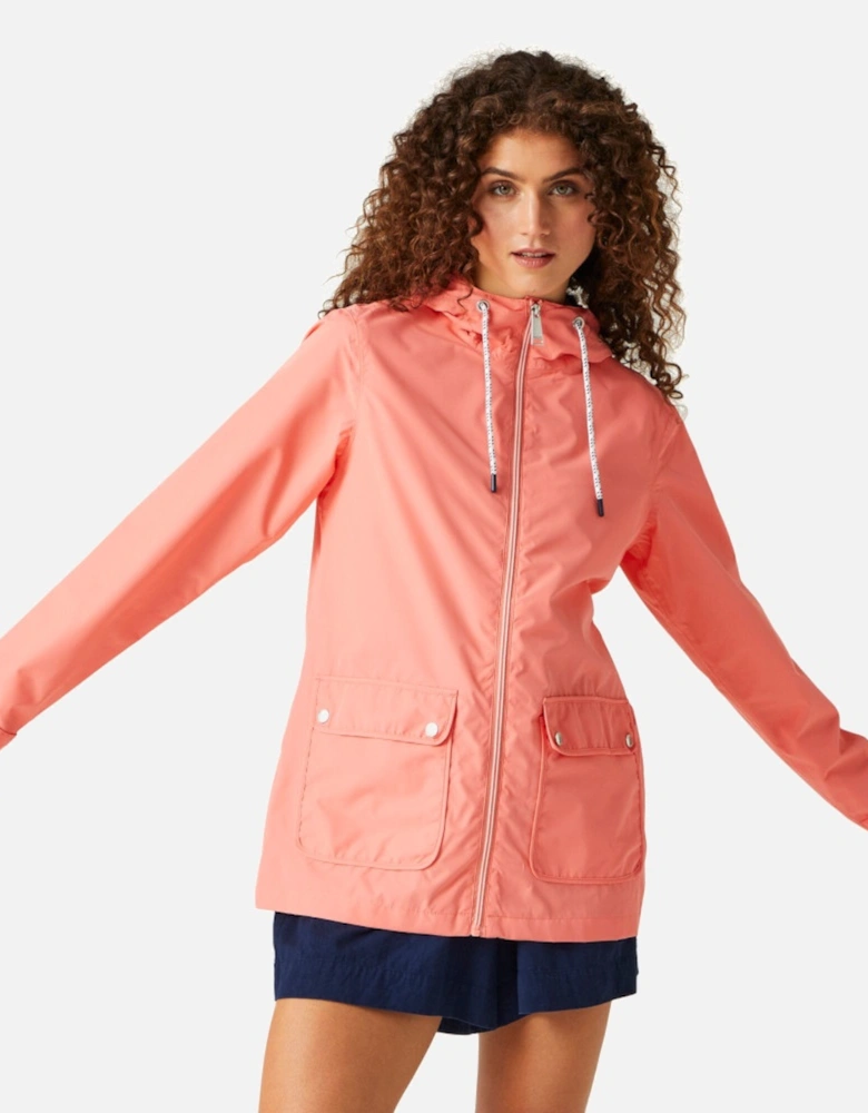 Womens Bayletta Full Zip Hooded Rain Coat