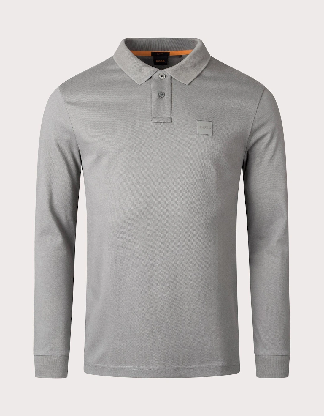Slim FIt Passerby Long Sleeve Polo Shirt, 4 of 3