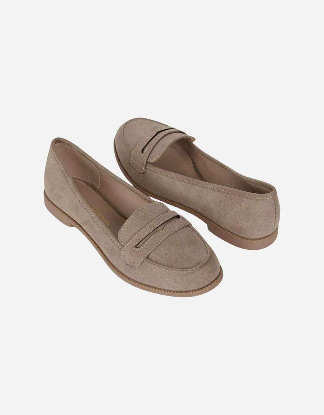 Womens/Ladies Lara Penny Strap Loafers, 4 of 3