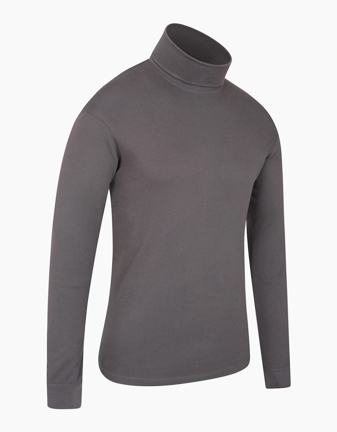 Mountain Warehouse Men's Grey Meribel Cotton Thermal Top - Size: 40