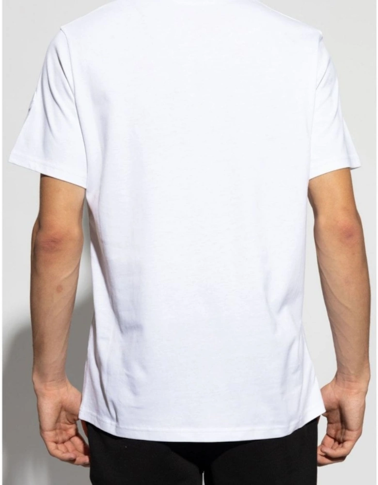 Text Branding Cotton T-Shirt White