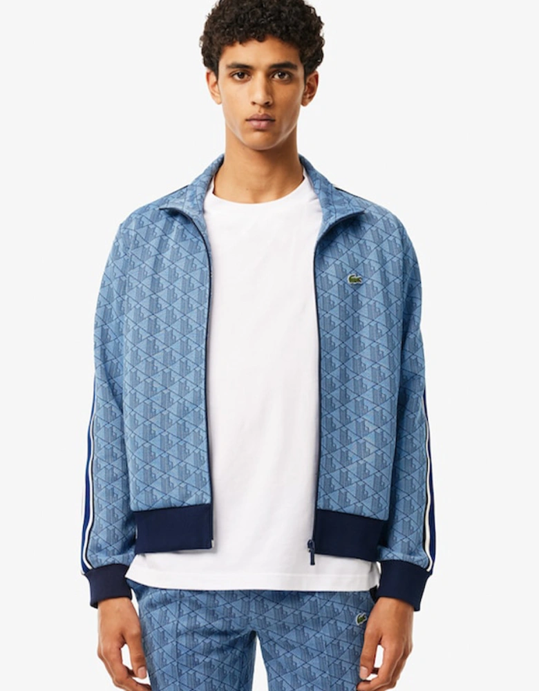 Men's Paris Zip-Up Jacquard Track Jacket