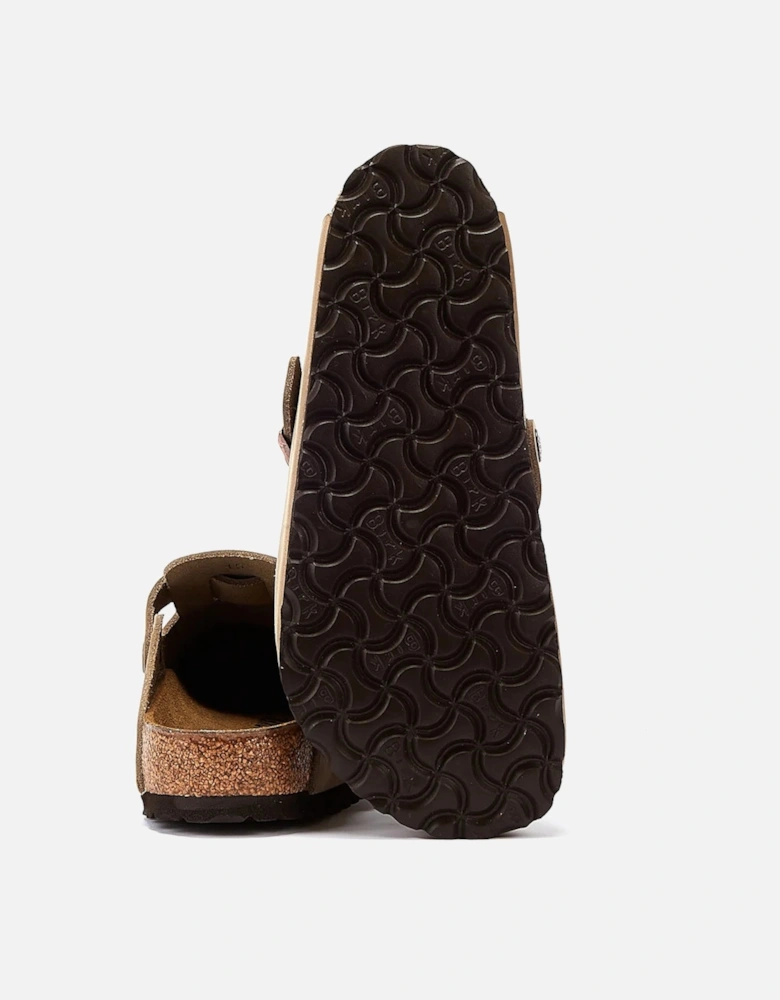 Waxy Tobacco Brown Clogs