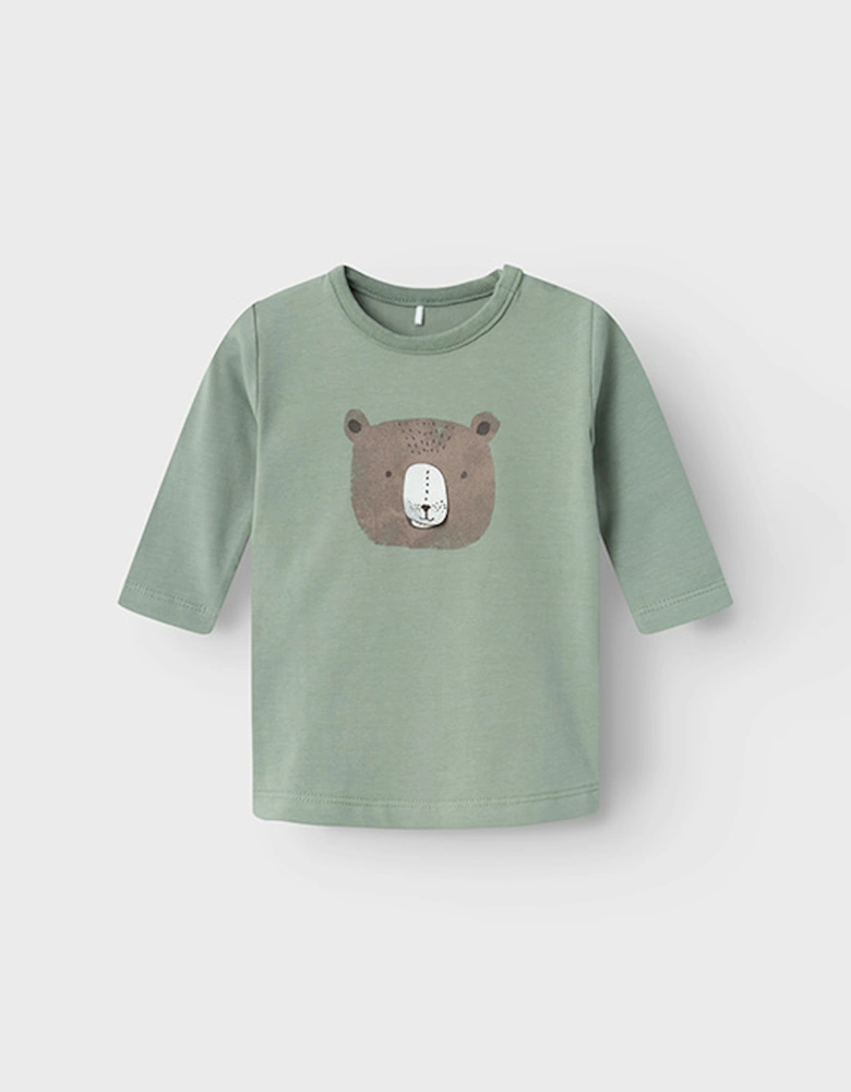 Baby Olan Long Sleeve Top Lily Pad