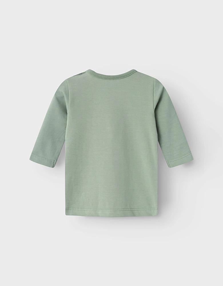 Baby Olan Long Sleeve Top Lily Pad