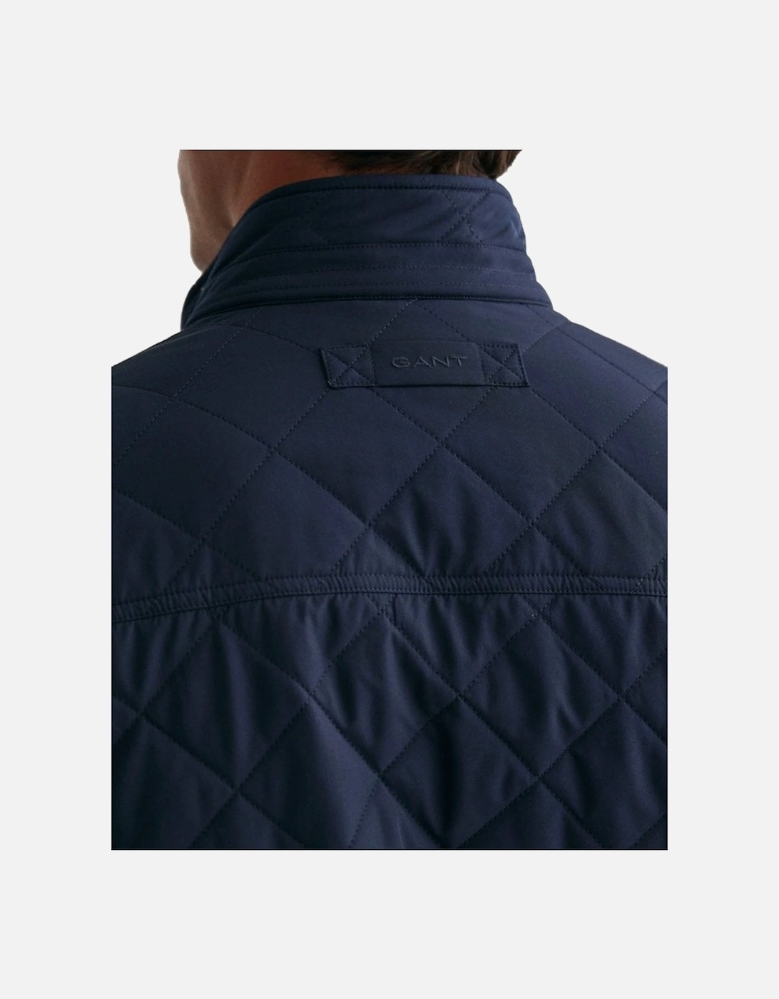 Quilted Windcheater Vest Evening Blue