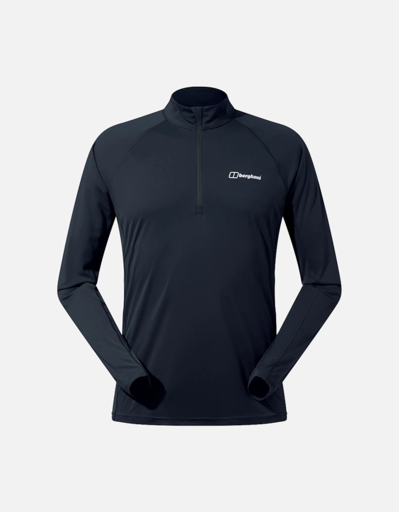 Men's Trailblaze Long Sleeve Tech Tee Black/Black