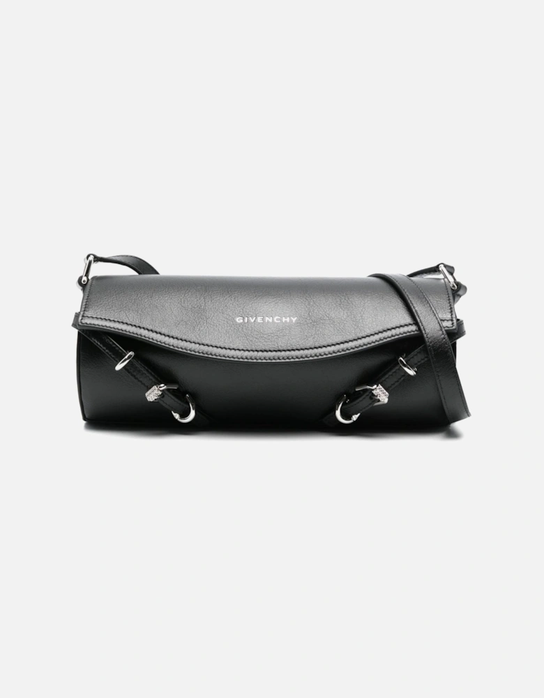 Voyou Medium Leather Bag Black