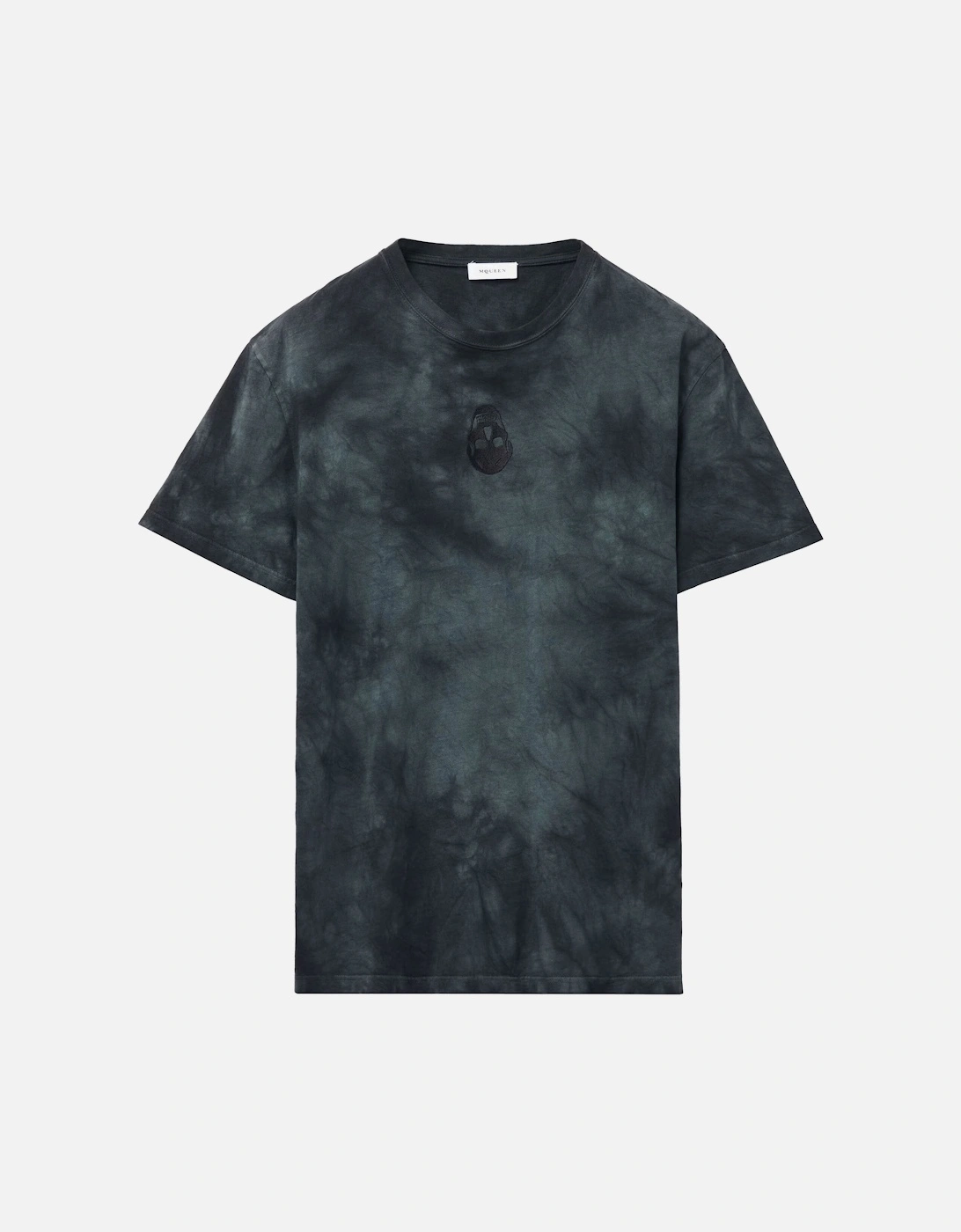 Dyed Cotton Logo T-Shirt Black, 6 of 5