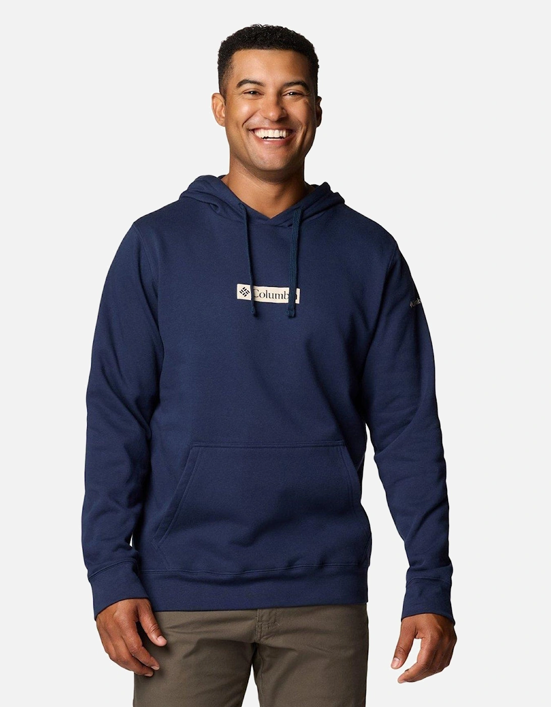 Mens Trek Hoodie - Blue, 2 of 1