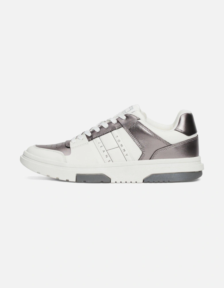 The Brooklyn Metallic Trainers - Grey