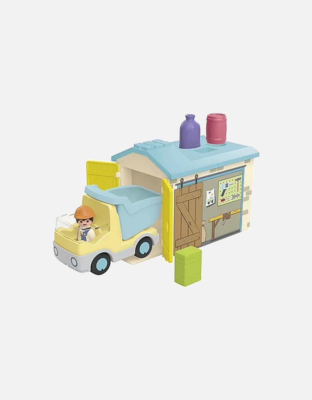 71686 JUNIOR: Truck with Sorting Garage