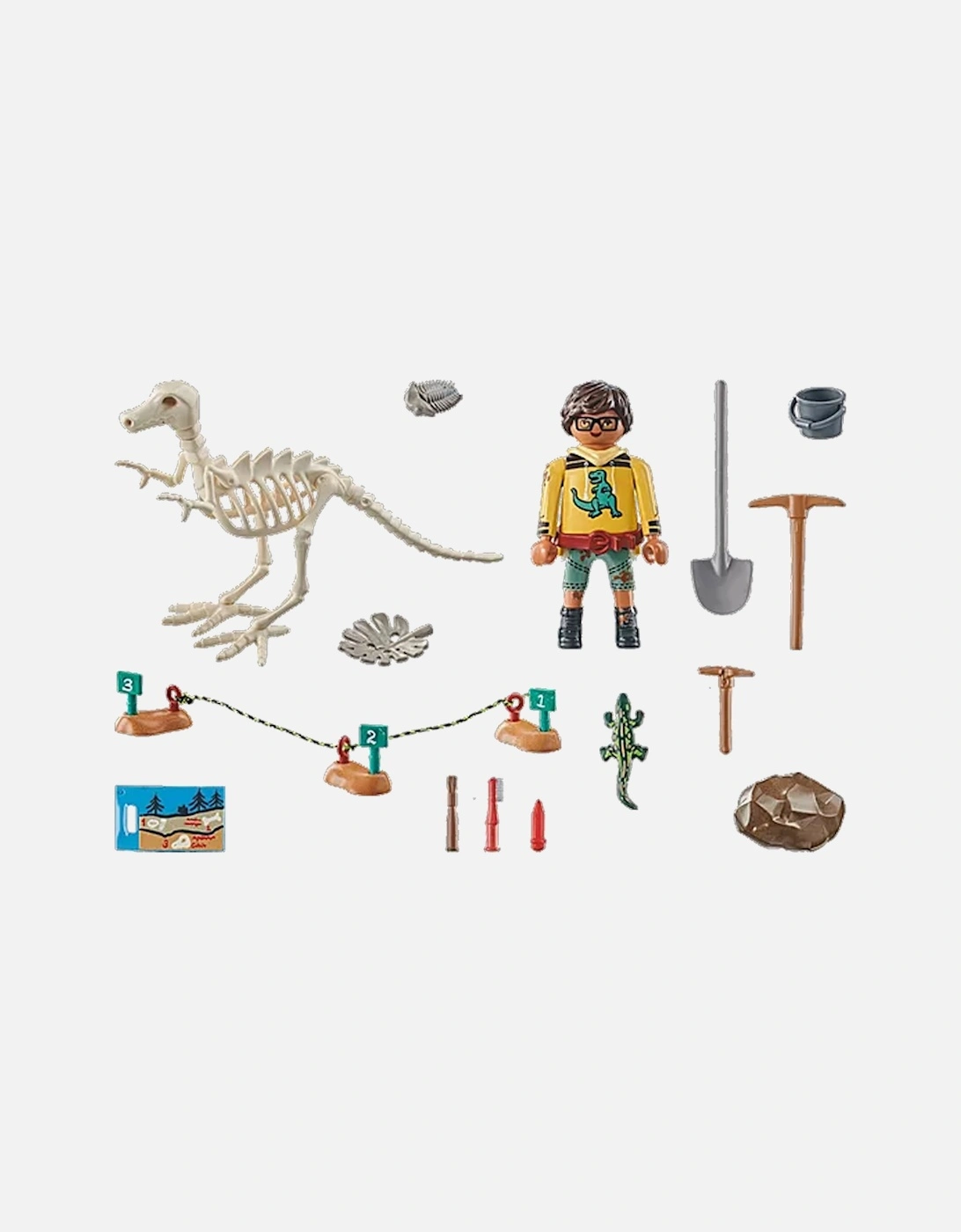 71527 Dinos: Archaeological Dig with Dino Skeleton