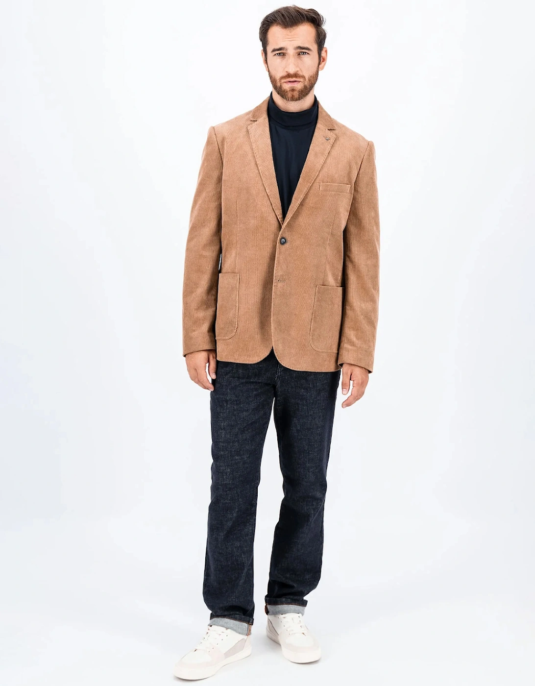 Fynch-Hatton Corduroy Blazer Beige