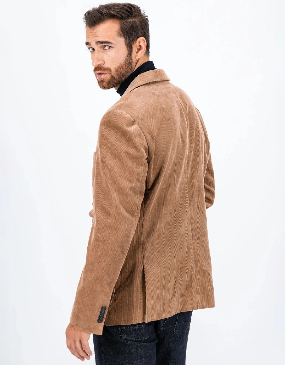 Fynch-Hatton Corduroy Blazer Beige