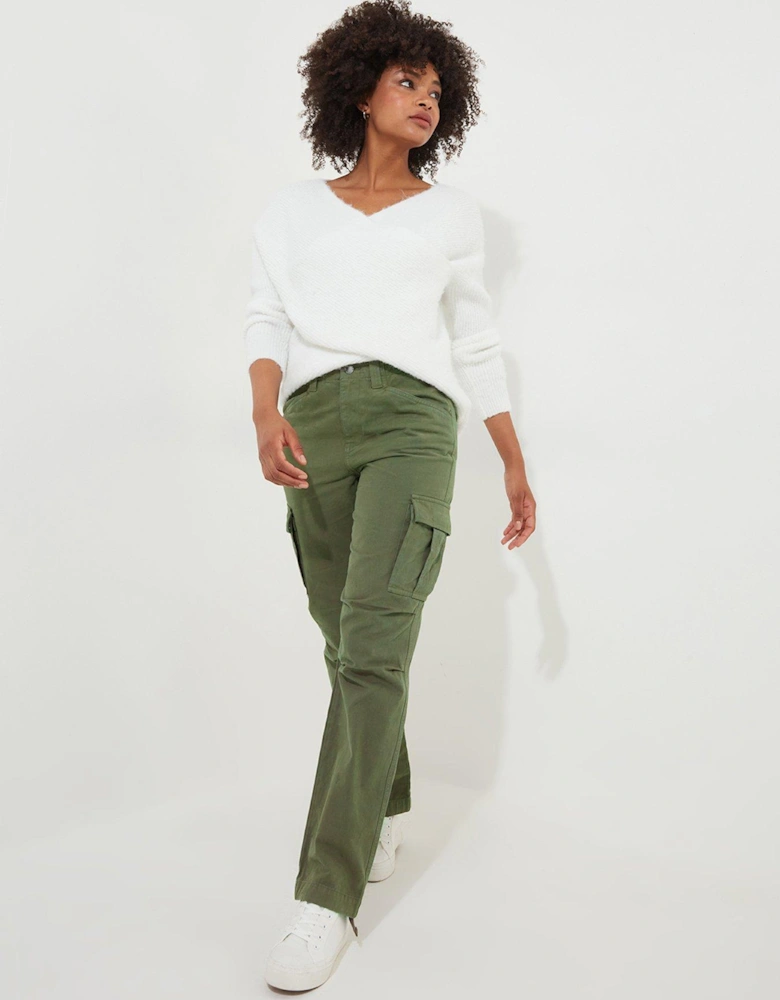 Celine Cargo Pant -green