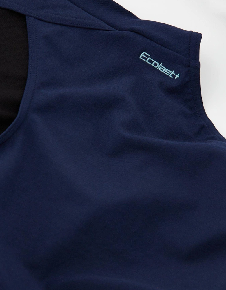 Cottesloe Sportsback Girls Swimsuit-navy