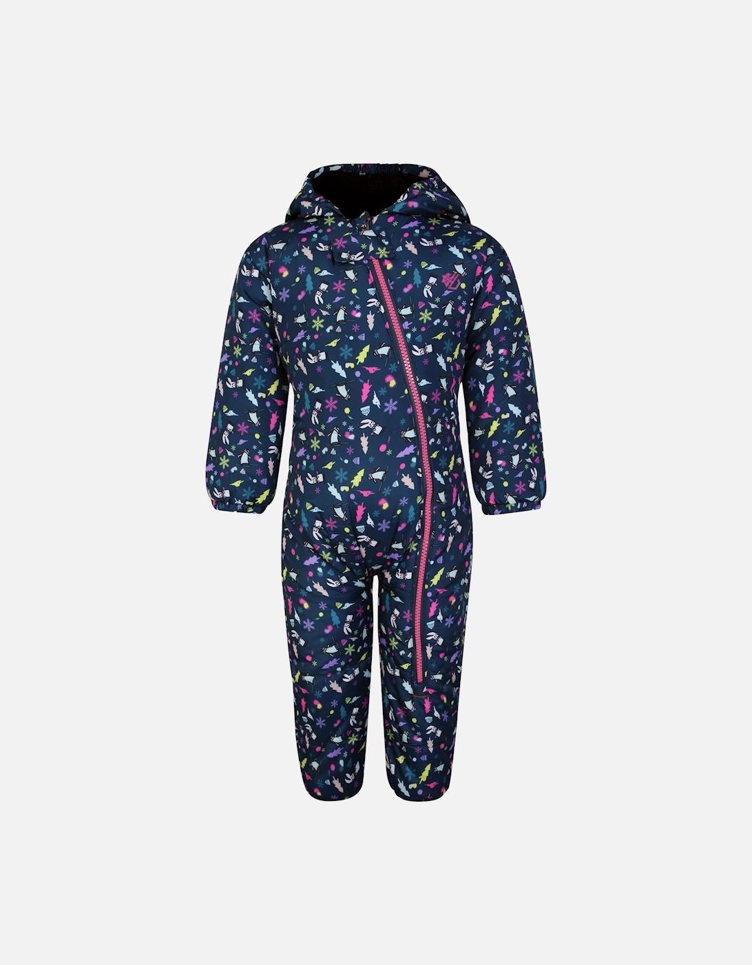 Baby Bambino II Ditsy Print Waterproof Snowsuit, 6 of 5