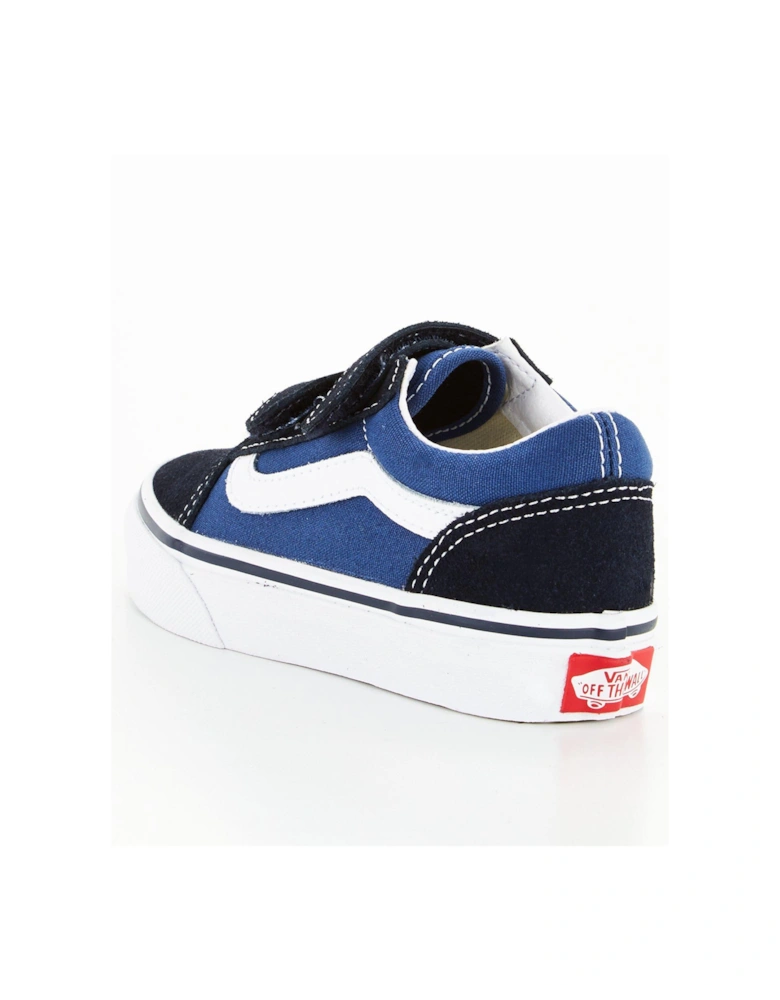 Boys Kids Trainers - Navy/White