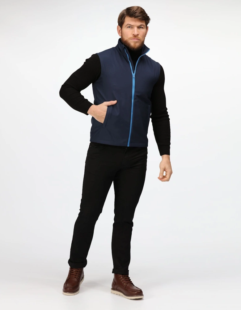 Professional Mens Ablaze Soft Shell Bodywarmer
