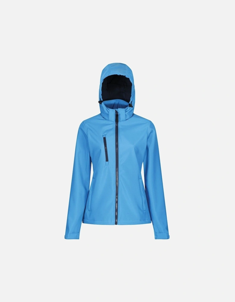 Womens/Ladies Venturer Hooded Soft Shell Jacket