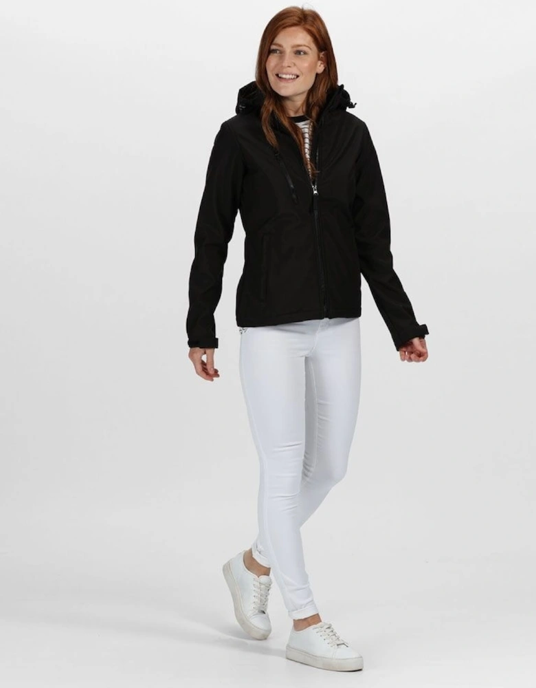 Womens/Ladies Venturer Hooded Soft Shell Jacket