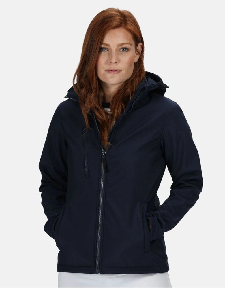 Womens/Ladies Venturer Hooded Soft Shell Jacket