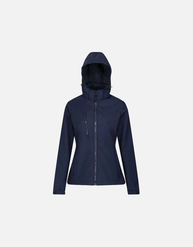 Womens/Ladies Venturer Hooded Soft Shell Jacket