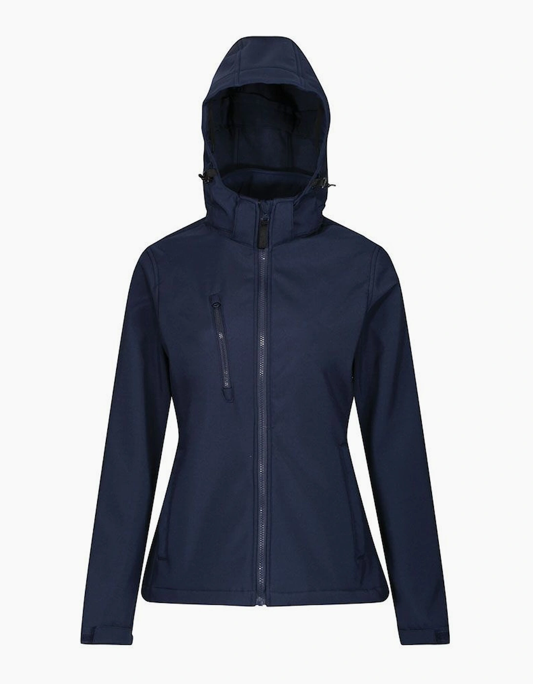 Regatta Women's Navy / Venturer Hooded Soft Shell Jacket  20 Size 20 Uk