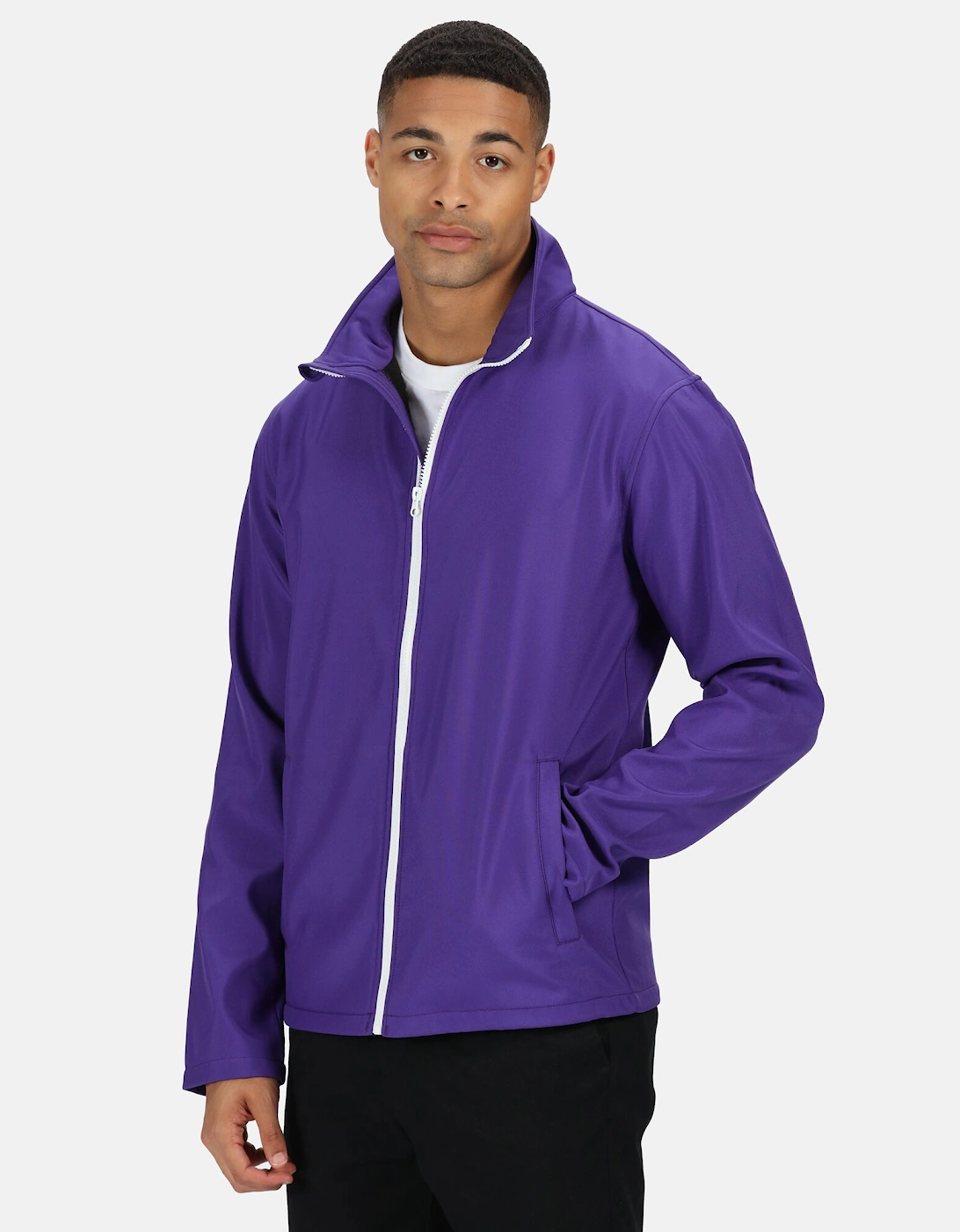 Standout Mens Ablaze Printable Soft Shell Jacket