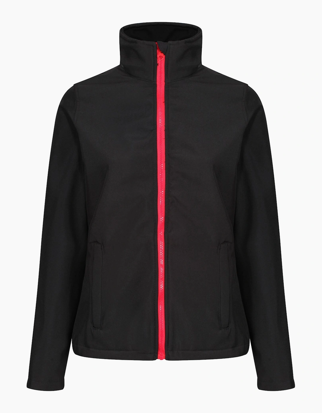 Women's Regatta Standout Womens/Ladies Ablaze Printable Soft Shell Jacket - Black - Size: 20