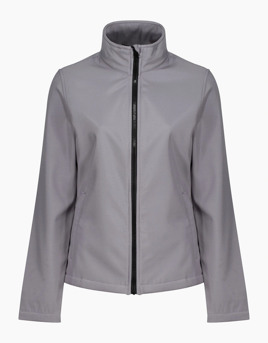 Regatta Women's Grey Standout / Ablaze Printable Soft Shell Jacket - Size 16
