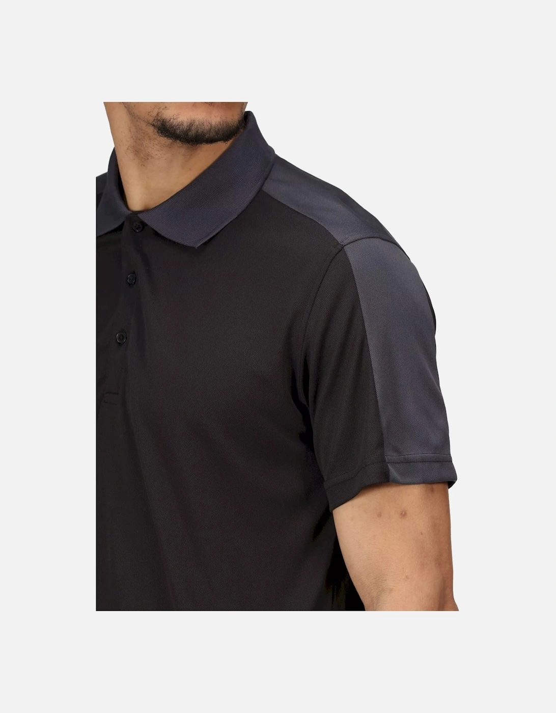 Contrast Coolweave Pique Polo Shirt