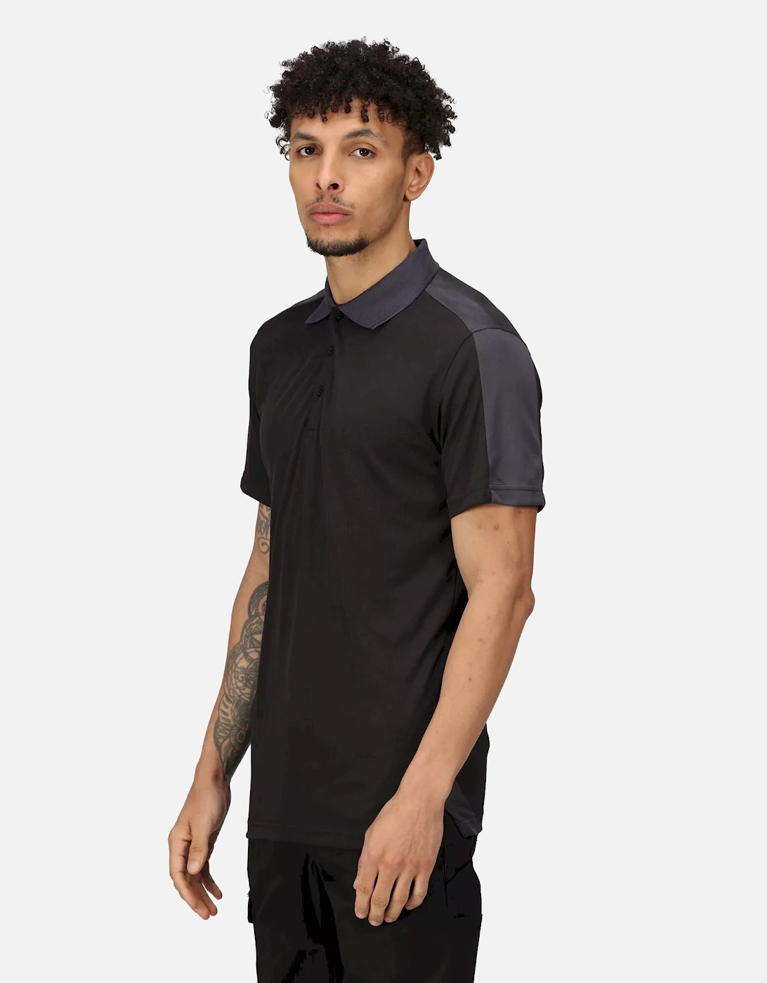 Contrast Coolweave Pique Polo Shirt