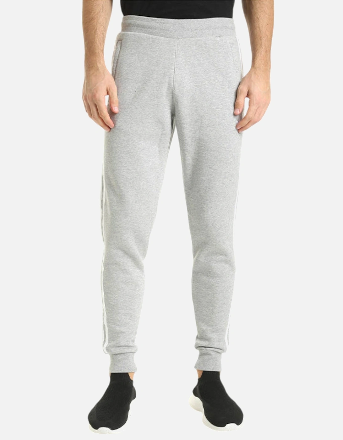 Originals 3 Stripes Mens Jogger Sweat Bottom Jogging Trouser Grey