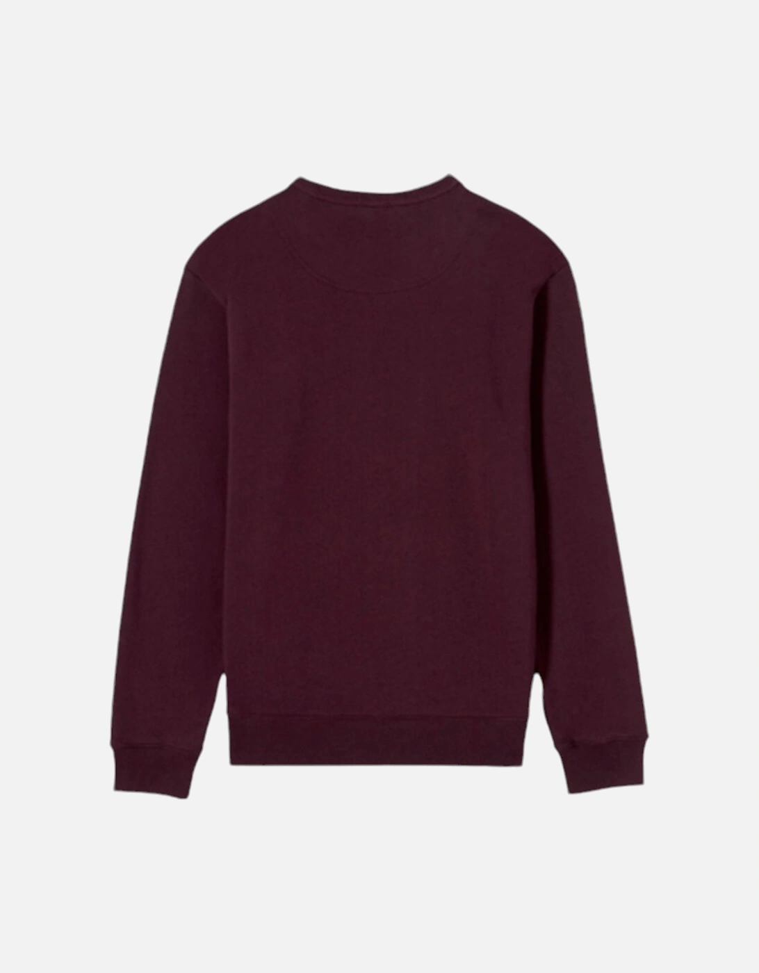 KENZO SWEAT Mens Sweatshirts Crew Neck Long Sleeve Pullover Winter Maroon Jumper