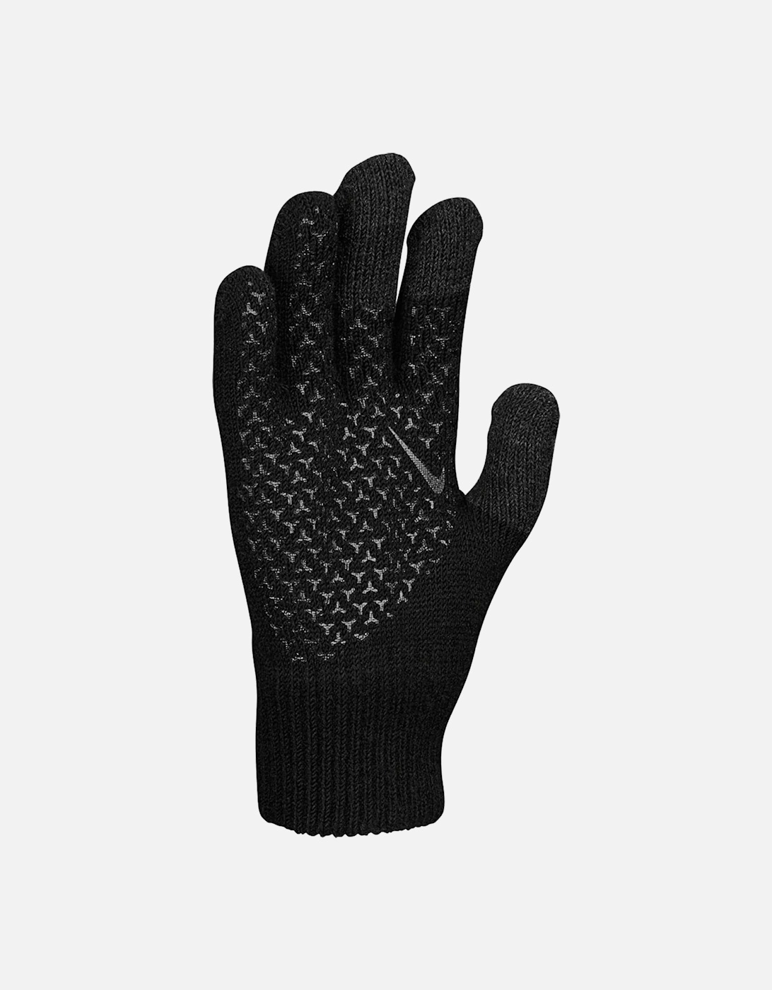 Mens Knitted Twisted Grip Gloves