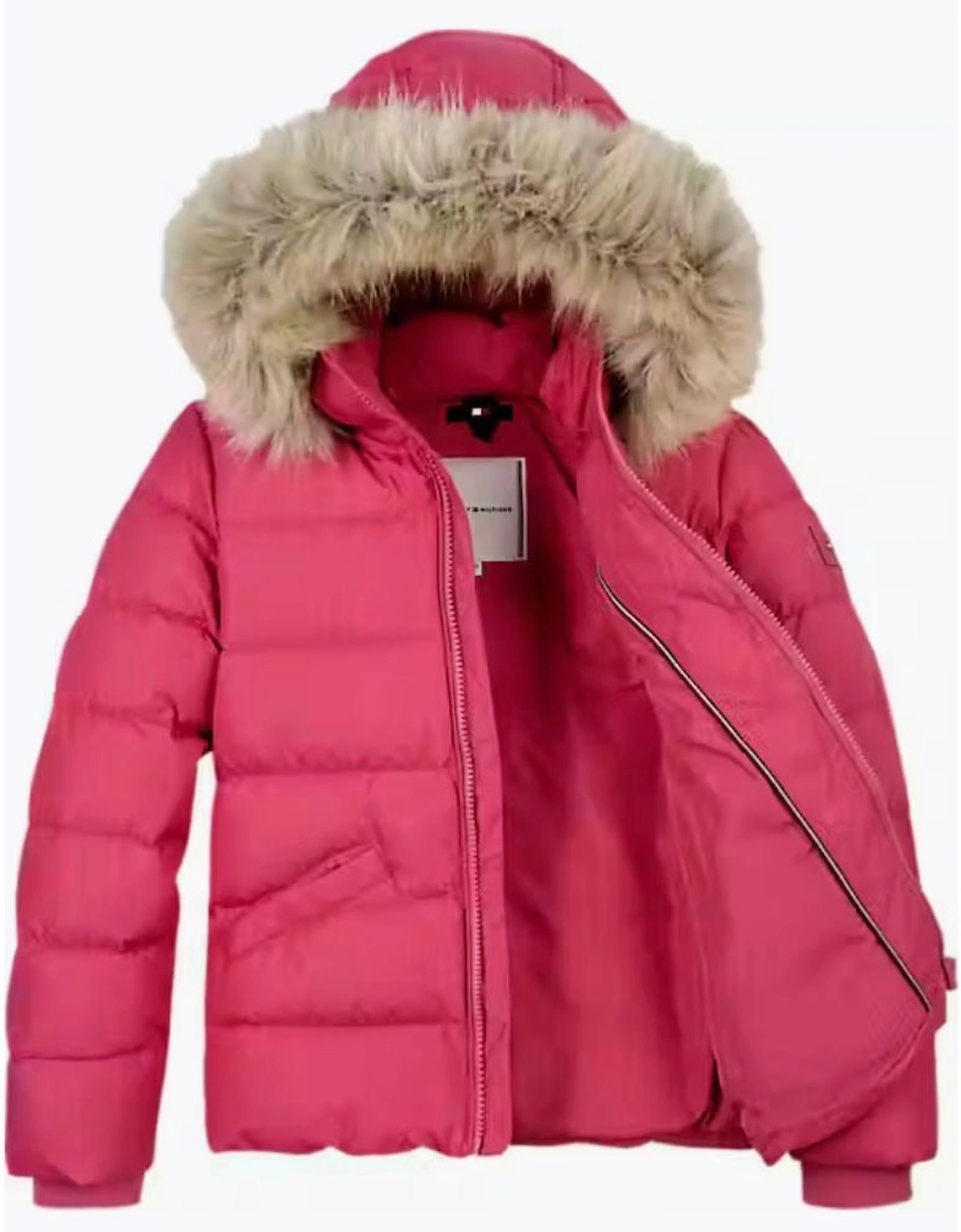 GIRLS PINK PUFFER