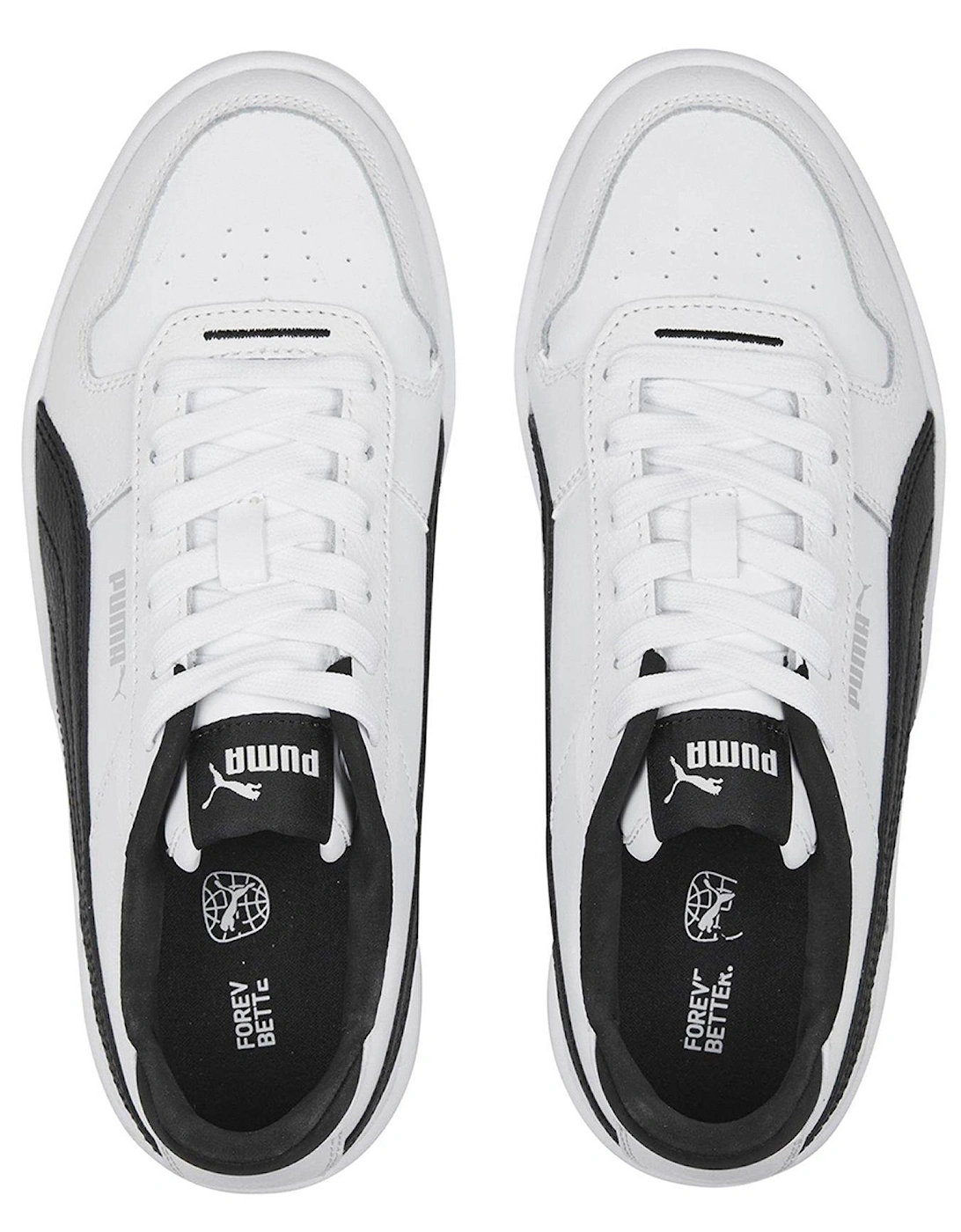 Carina Street Trainers - White/Black