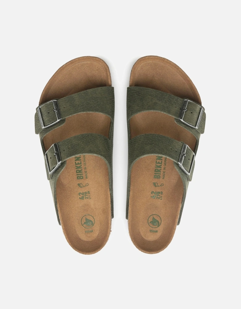 Vegan Micro Fibre Sandals - Desert Dust Thyme