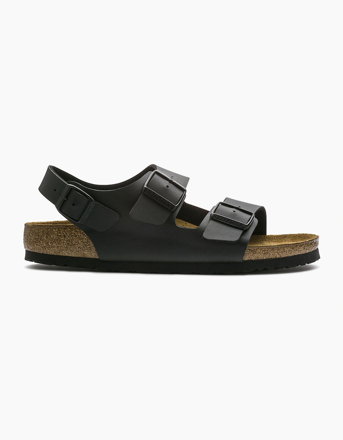 Birkenstock Men's Black Milano Birko-Flor Sandals  6 Size 40